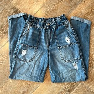 Forever21 Paper bag jeans size 24